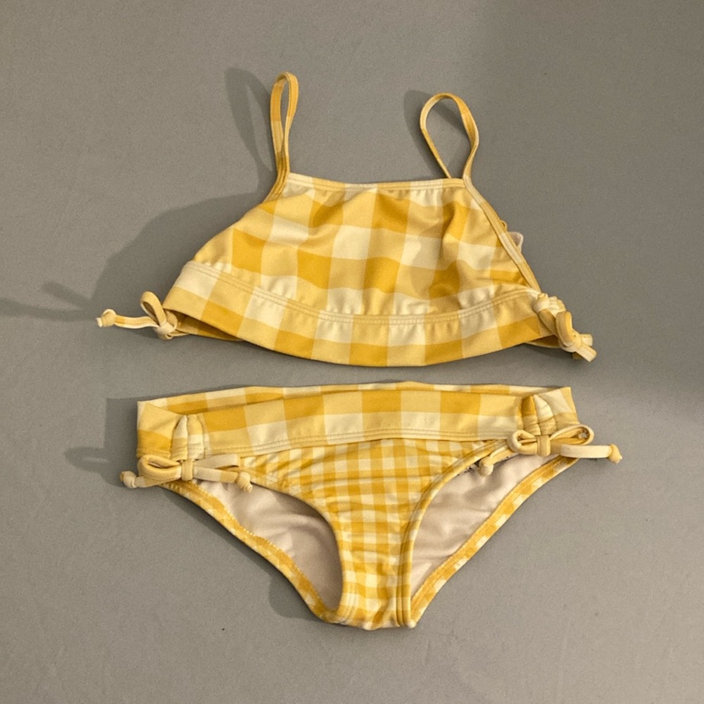 Billabong Golden Checkered Bikini